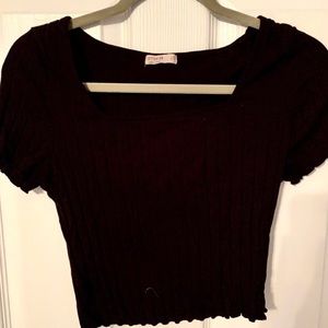 Cotton On Square Neck Crop Top Size L